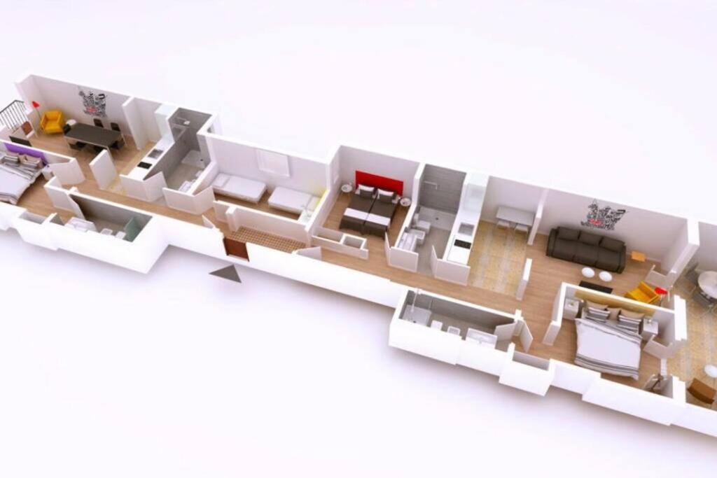 Perfectly Located 4Bed 4Bath Apartment In Barcelona 3 1 Esterno foto